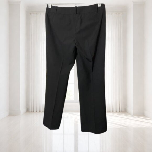 Halogen Whitney NWT Black Boyfriend Low Rise Pants Size 8 Nordstrom - Picture 3 of 5